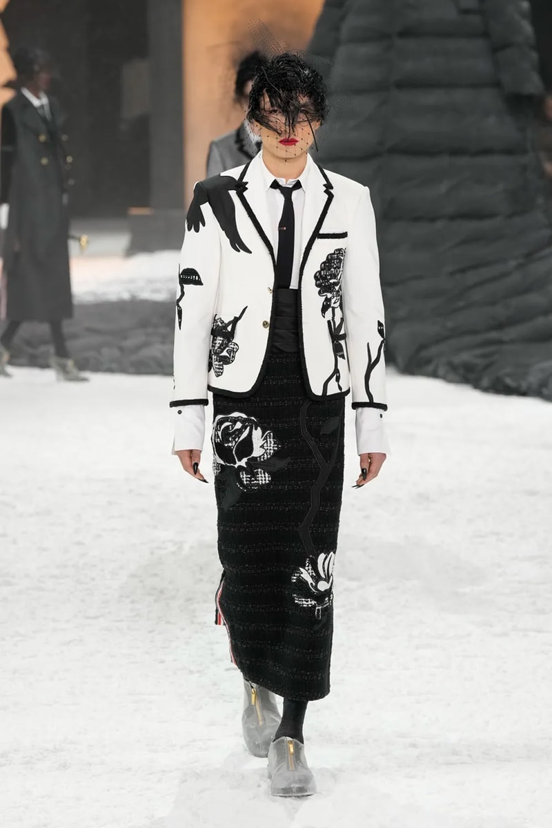 Thom Browne Saunters in Moody, yet Refined Fantasy for Fall/Winter 2024 New York Fashion Week 