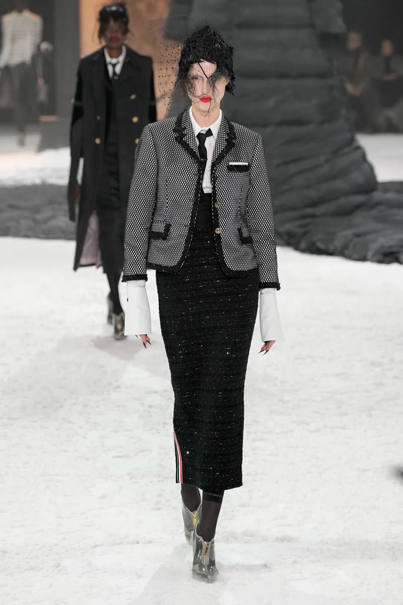 Thom Browne Saunters in Moody, yet Refined Fantasy for Fall/Winter 2024 New York Fashion Week 