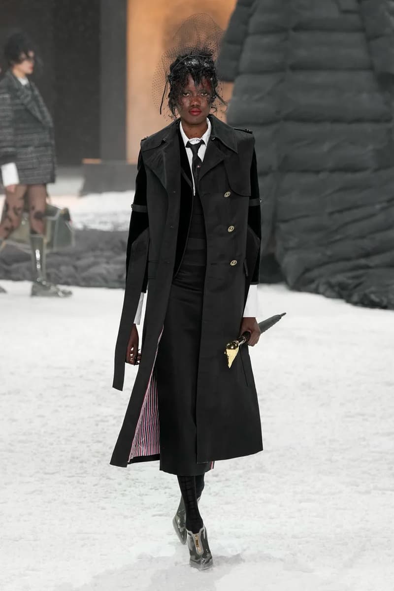 Thom Browne Saunters in Moody, yet Refined Fantasy for Fall/Winter 2024 New York Fashion Week 