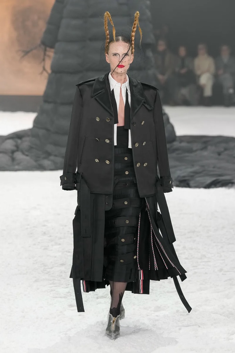 Thom Browne Saunters in Moody, yet Refined Fantasy for Fall/Winter 2024 New York Fashion Week 