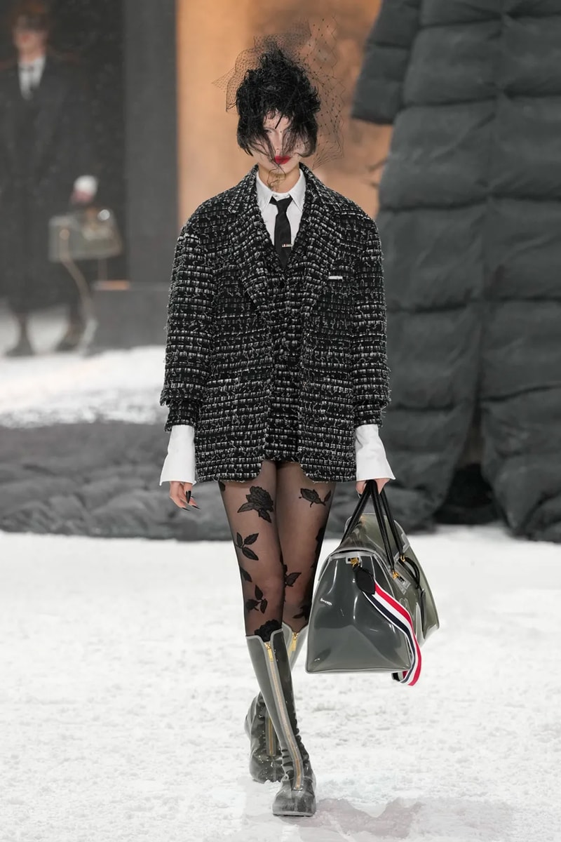 Thom Browne Saunters in Moody, yet Refined Fantasy for Fall/Winter 2024 New York Fashion Week 