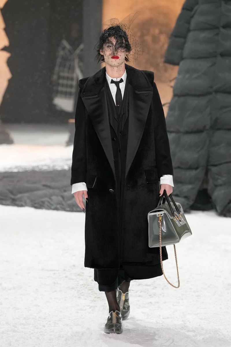 Thom Browne Saunters in Moody, yet Refined Fantasy for Fall/Winter 2024 New York Fashion Week 