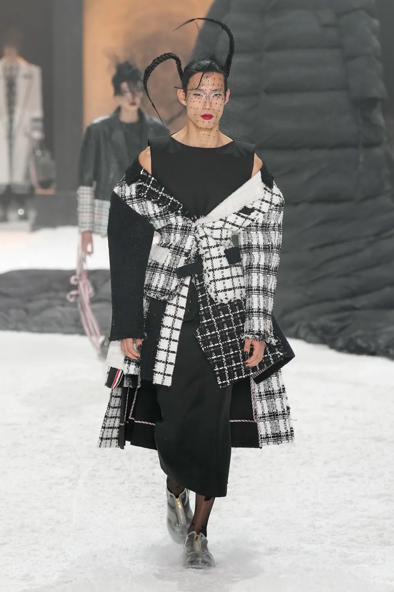 Thom Browne Saunters in Moody, yet Refined Fantasy for Fall/Winter 2024 New York Fashion Week 