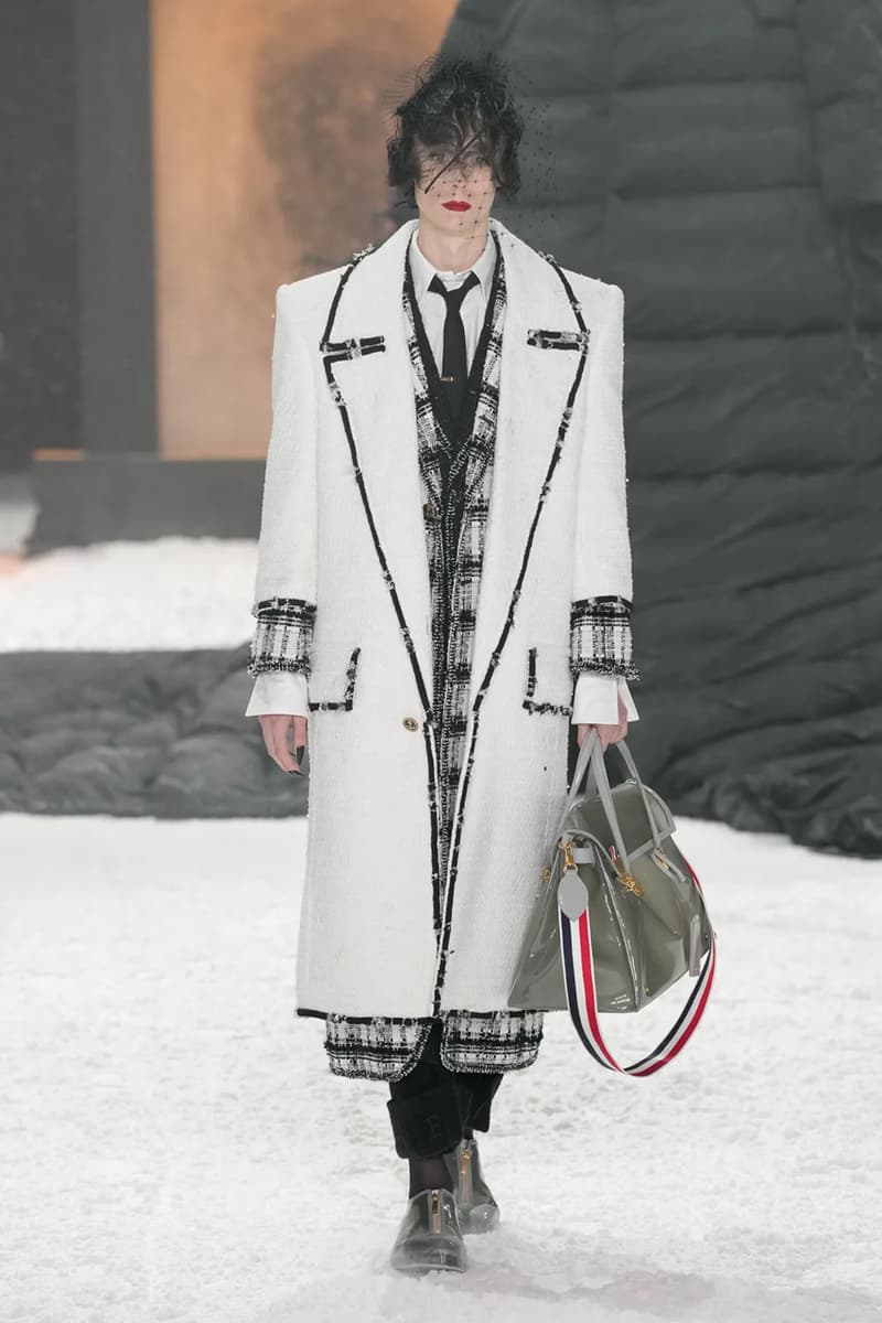 Thom Browne Saunters in Moody, yet Refined Fantasy for Fall/Winter 2024 New York Fashion Week 