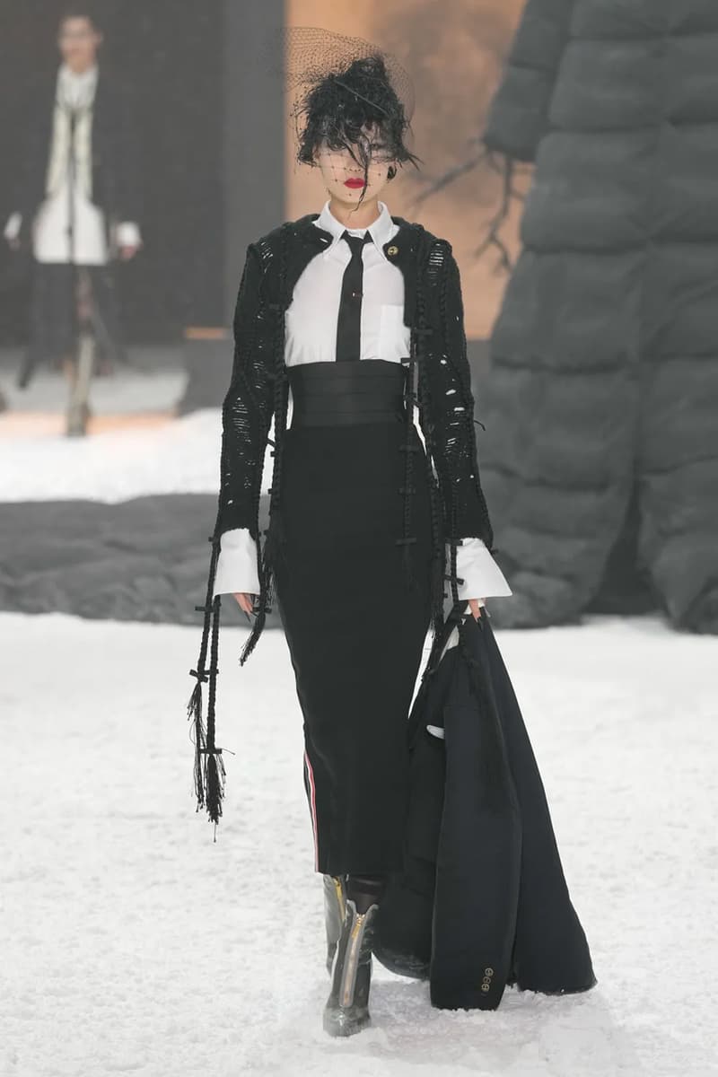 Thom Browne Saunters in Moody, yet Refined Fantasy for Fall/Winter 2024 New York Fashion Week 