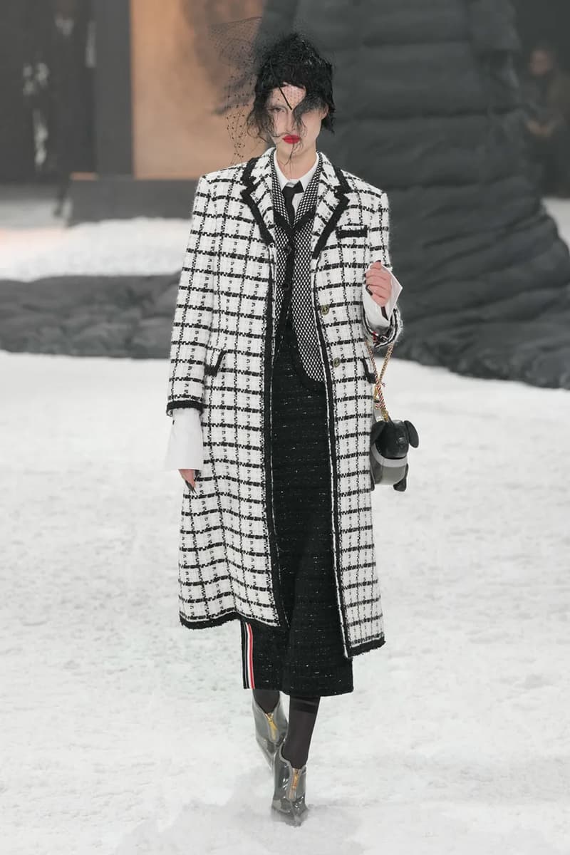 Thom Browne Saunters in Moody, yet Refined Fantasy for Fall/Winter 2024 New York Fashion Week 