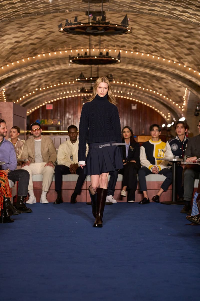 Tommy Hilfiger Fall/Winter 2024 Collection New York Fashion Week Runway Images