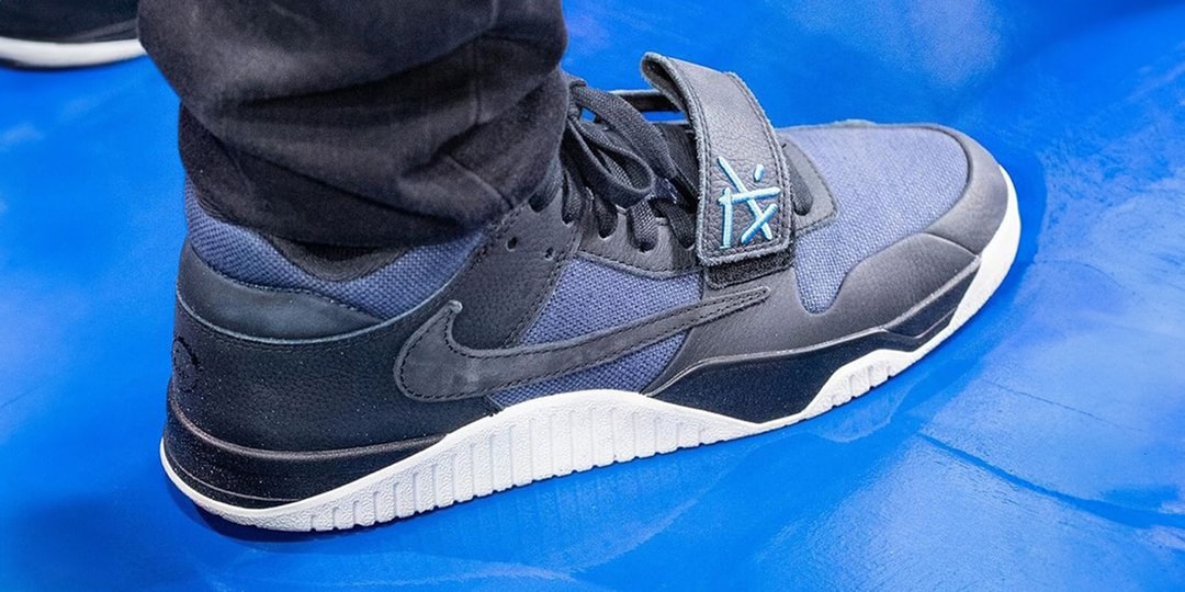 First Look at the Travis Scott x Jordan Jumpman Jack "Thunder Blue"