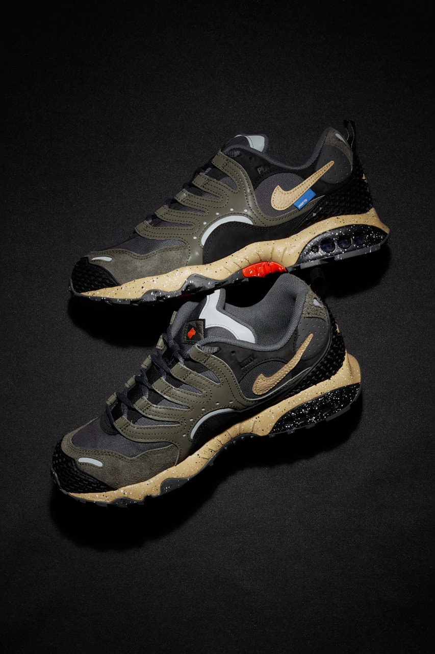 UNDEFEATED Nike Air Terra Humara Olive Release Info date store list buying guide photos price FN7546-300 cargo khaki FN7546-301 light menta