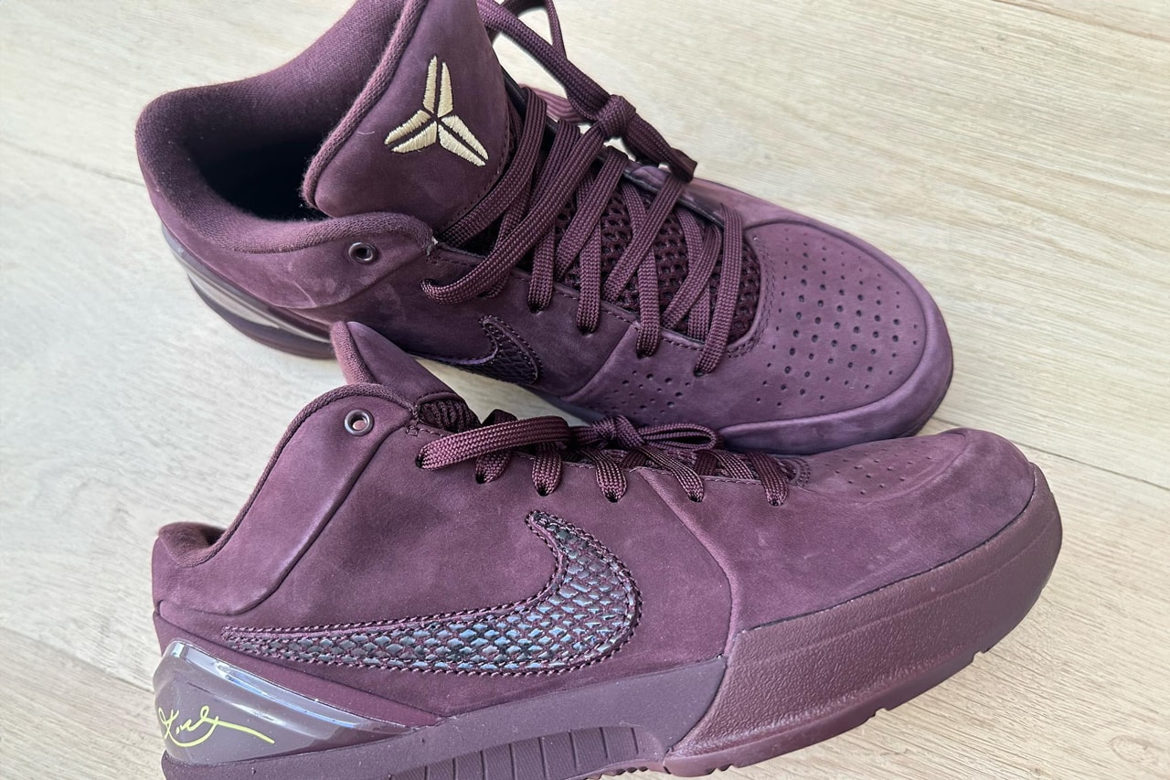 nike basketball kobe bryant 4 protro vino pe player edition grape vanessa official release date info photos price store list buying guide