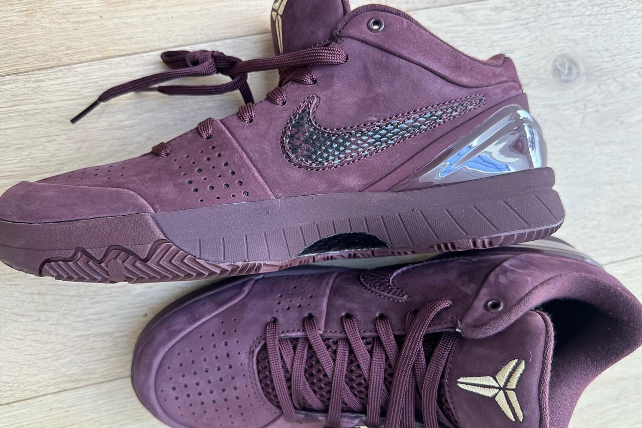 nike basketball kobe bryant 4 protro vino pe player edition grape vanessa official release date info photos price store list buying guide