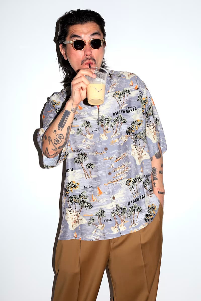 WACKO MARIA SS24 Lookbook Release Info  ‘Ghost in the Shell’ ‘High Times’ Quentin Tarantino ‘Reservoir Dogs.’
