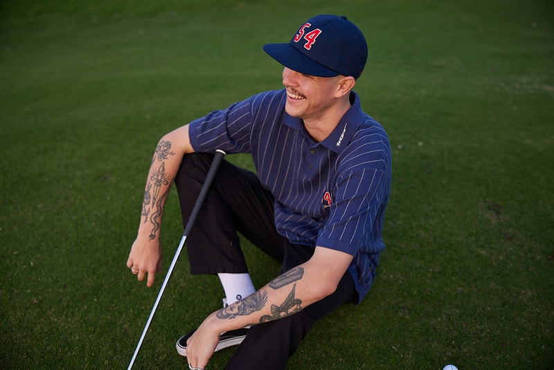 walker golf things shortees par 3 course pitch and putt apparel collaboration polo hat jacket shorts blue red