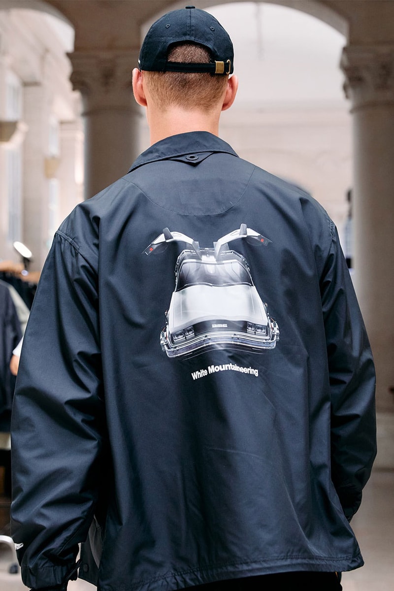 White Mountaineering Continues To Look 'Back to the Future' in New Capsule collab collection drop autumn winter 2024 fall spring summer memories time drop price movie marty sci fi classic film