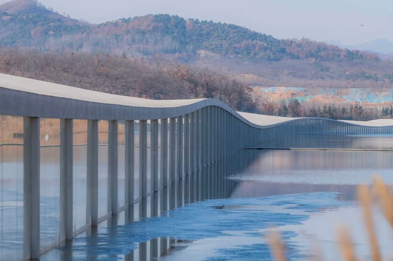 Junya Ishigami's Kilometer-Long Zaishui Art Museum Floats Across a Lake in China