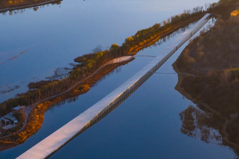 Junya Ishigami's Kilometer-Long Zaishui Art Museum Floats Across a Lake in China