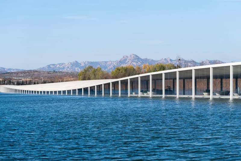 Junya Ishigami's Kilometer-Long Zaishui Art Museum Floats Across a Lake in China