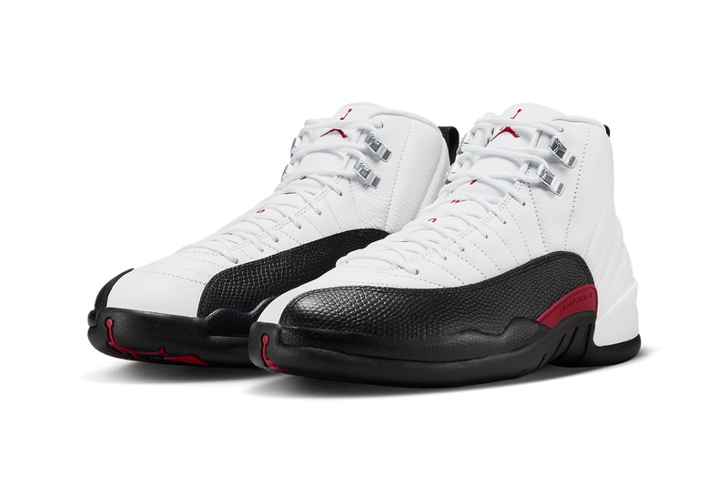 Air Jordan 12 "Red Taxi" Has Surfaced and Has a Confirmed Spring 2024 Release Date CT8013-162 jordan brand may michael jordan retro shoe high top basketball leather