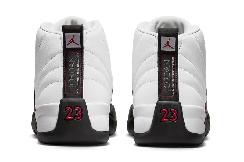 Air Jordan 12 "Red Taxi" Has Surfaced and Has a Confirmed Spring 2024 Release Date CT8013-162 jordan brand may michael jordan retro shoe high top basketball leather