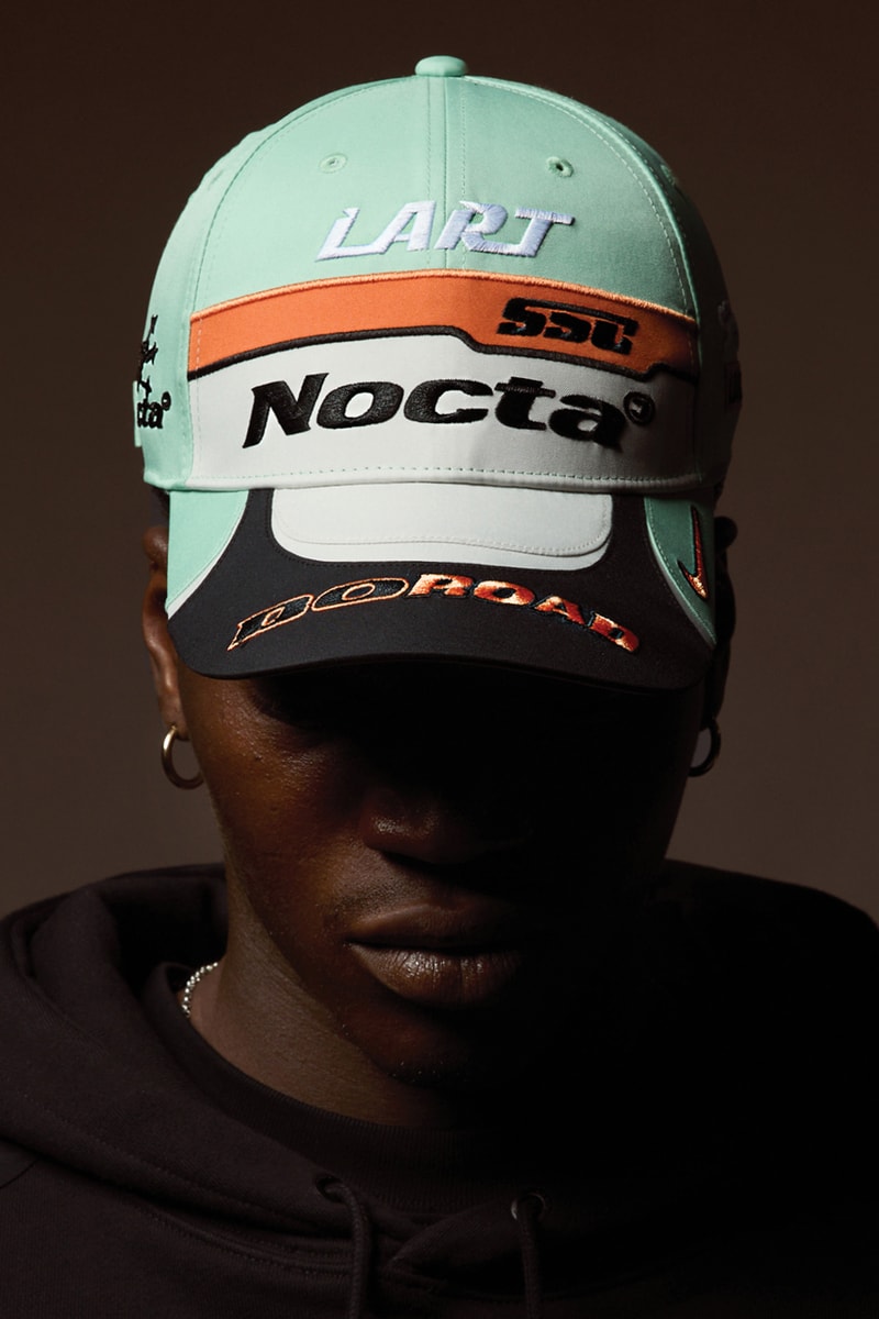 A Nike NOCTA X L'Art de L'Automobile Collaboration Capsule Has Surfaced teaser drake arthur kar track suits t-shirts jacket cap socks