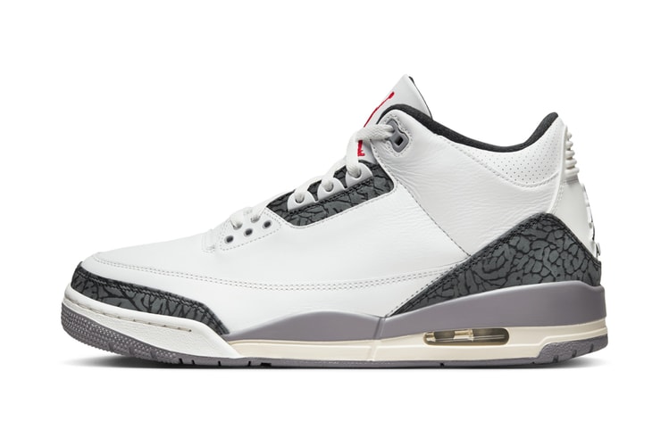 Official Images of the Air Jordan 3 "Cement Grey"