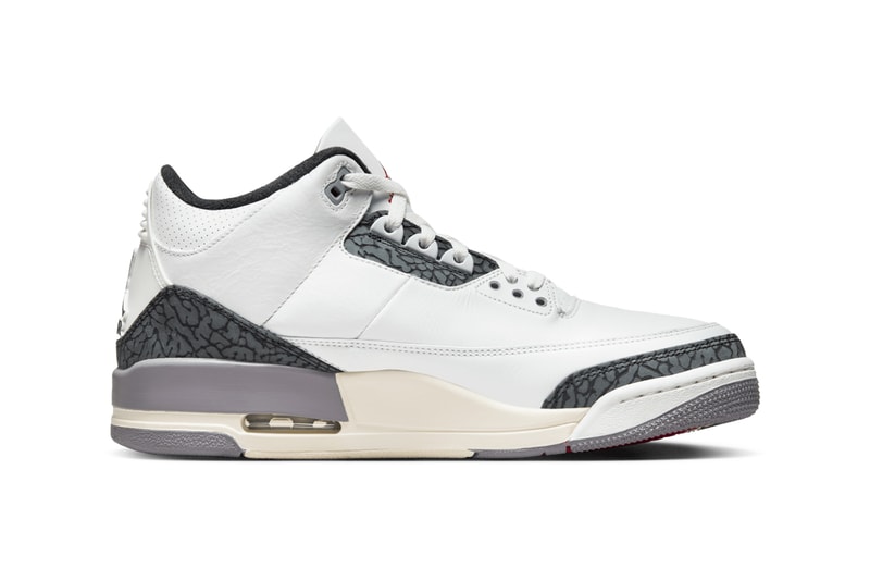 Air Jordan 3 Cement Grey CT8532-106 Release Date info store list buying guide photos price