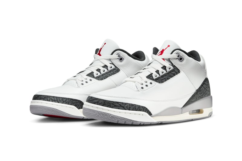 Air Jordan 3 Cement Grey CT8532-106 Release Date info store list buying guide photos price