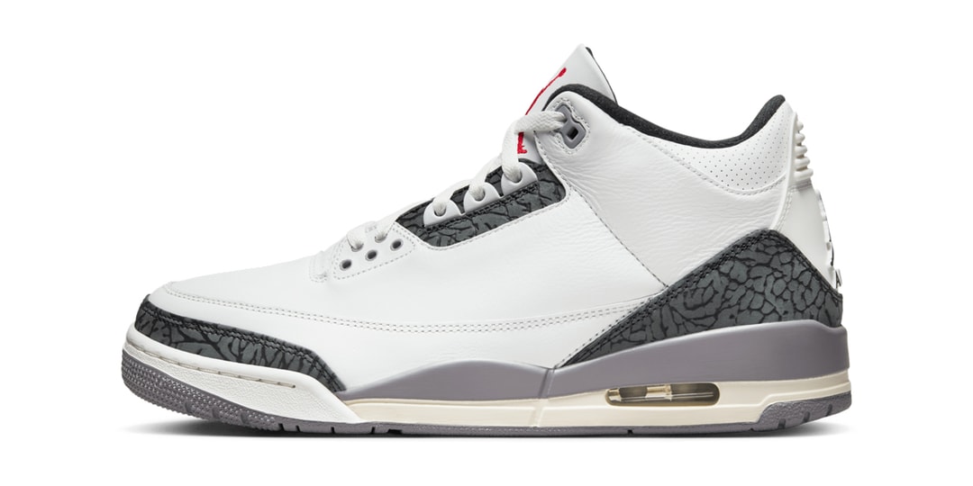Official Images of the Air Jordan 3 "Cement Grey"
