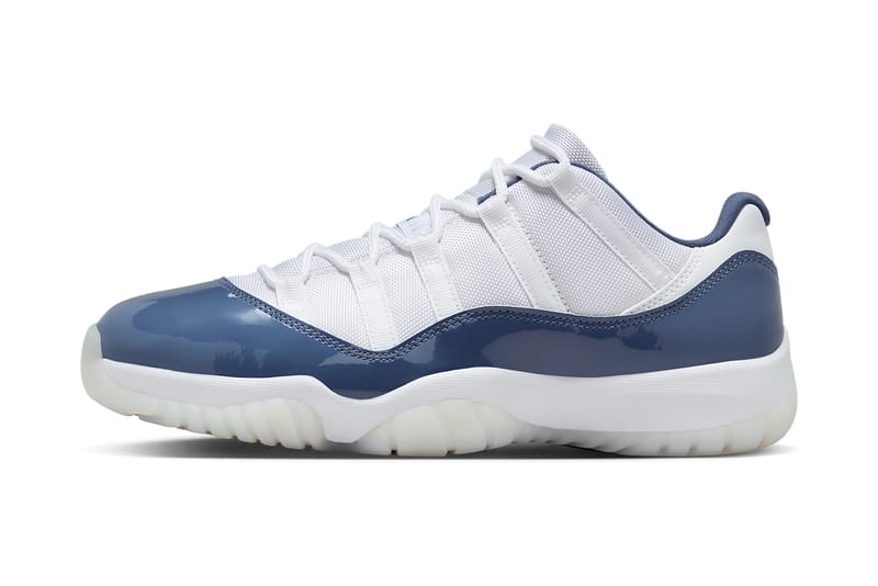 Официальные изображения Air Jordan 11 Low «Diffused Blue»