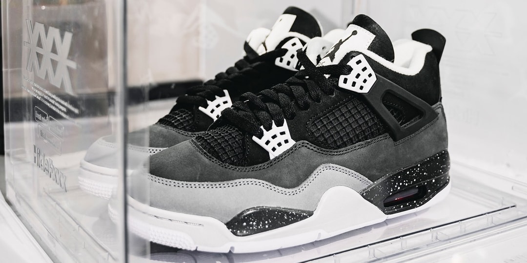 Detailed Look at This Year's Air Jordan 4 "Fear"