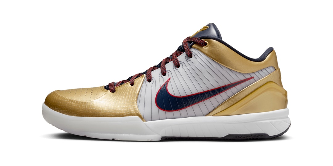 Official Images of the Nike Kobe 4 Protro "Gold Medal"