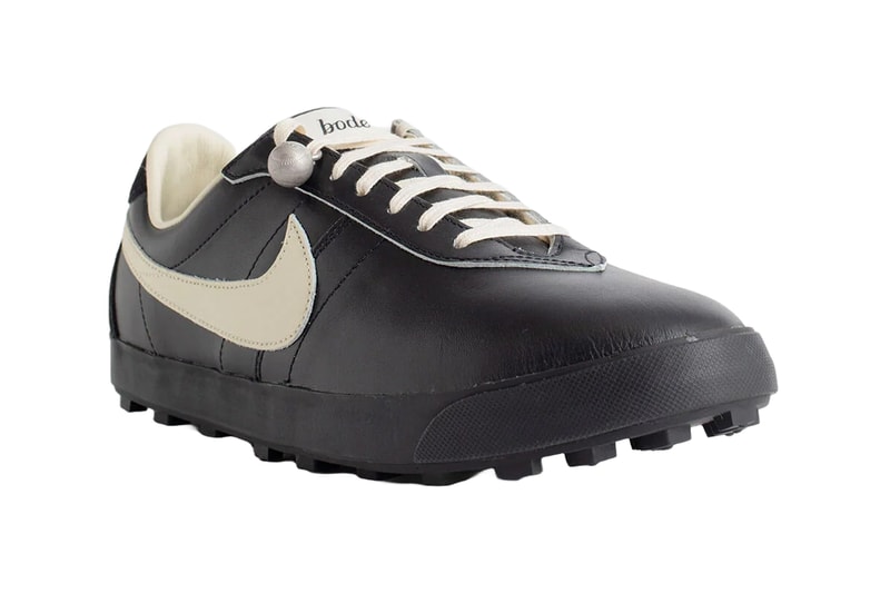 Bode Reveals the Second Colorway for Its Nike Astro Grabber shoes emily bode swoosh FQ6892-100 FJ9821-001