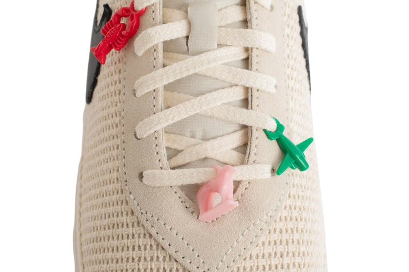 Bode Reveals the Second Colorway for Its Nike Astro Grabber shoes emily bode swoosh FQ6892-100 FJ9821-001