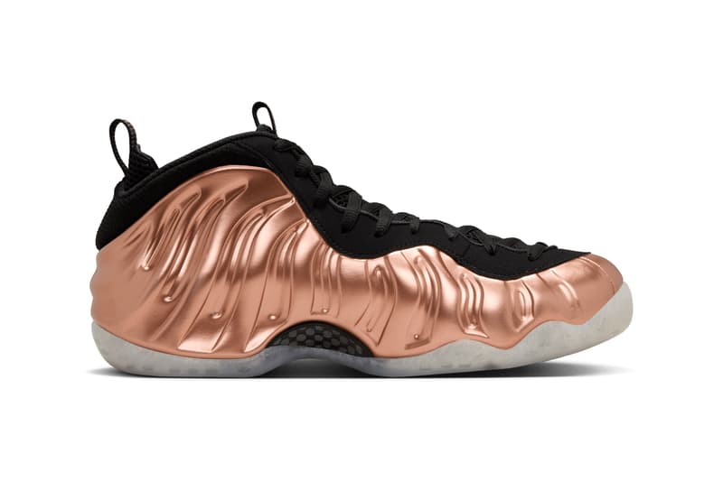 Nike Air Foamposite One "Metallic Copper" Is Set To Return Later This Year FZ9902-001 black metallic copper-off noir