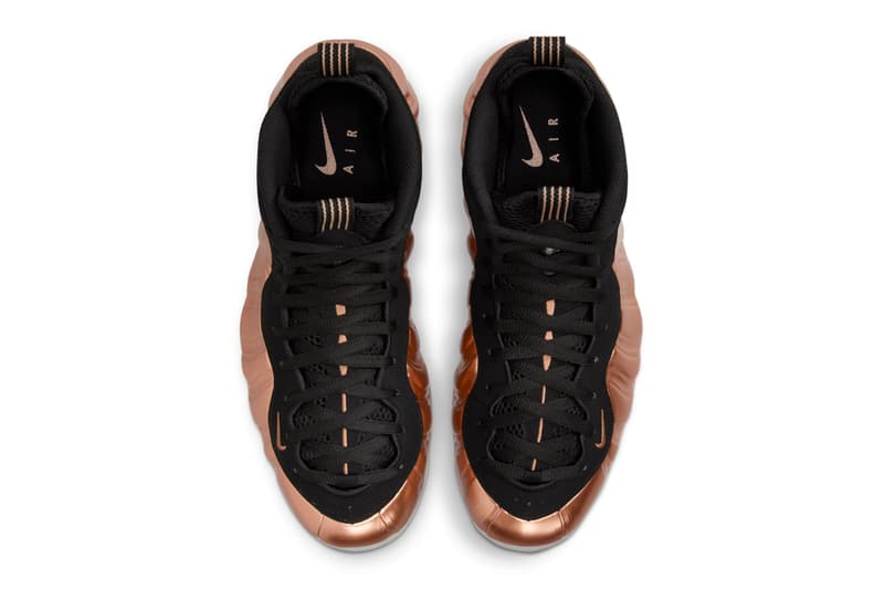 Nike Air Foamposite One "Metallic Copper" Is Set To Return Later This Year FZ9902-001 black metallic copper-off noir