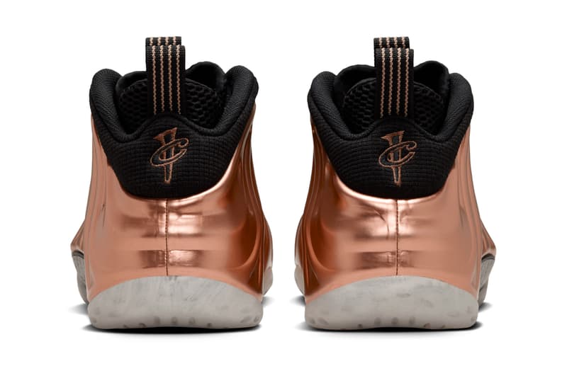 Nike Air Foamposite One "Metallic Copper" Is Set To Return Later This Year FZ9902-001 black metallic copper-off noir