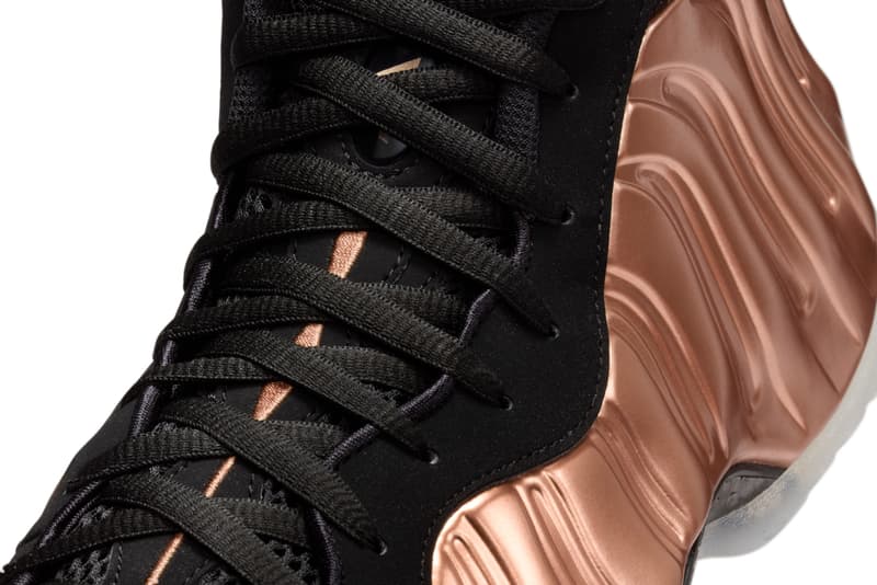 Nike Air Foamposite One "Metallic Copper" Is Set To Return Later This Year FZ9902-001 black metallic copper-off noir