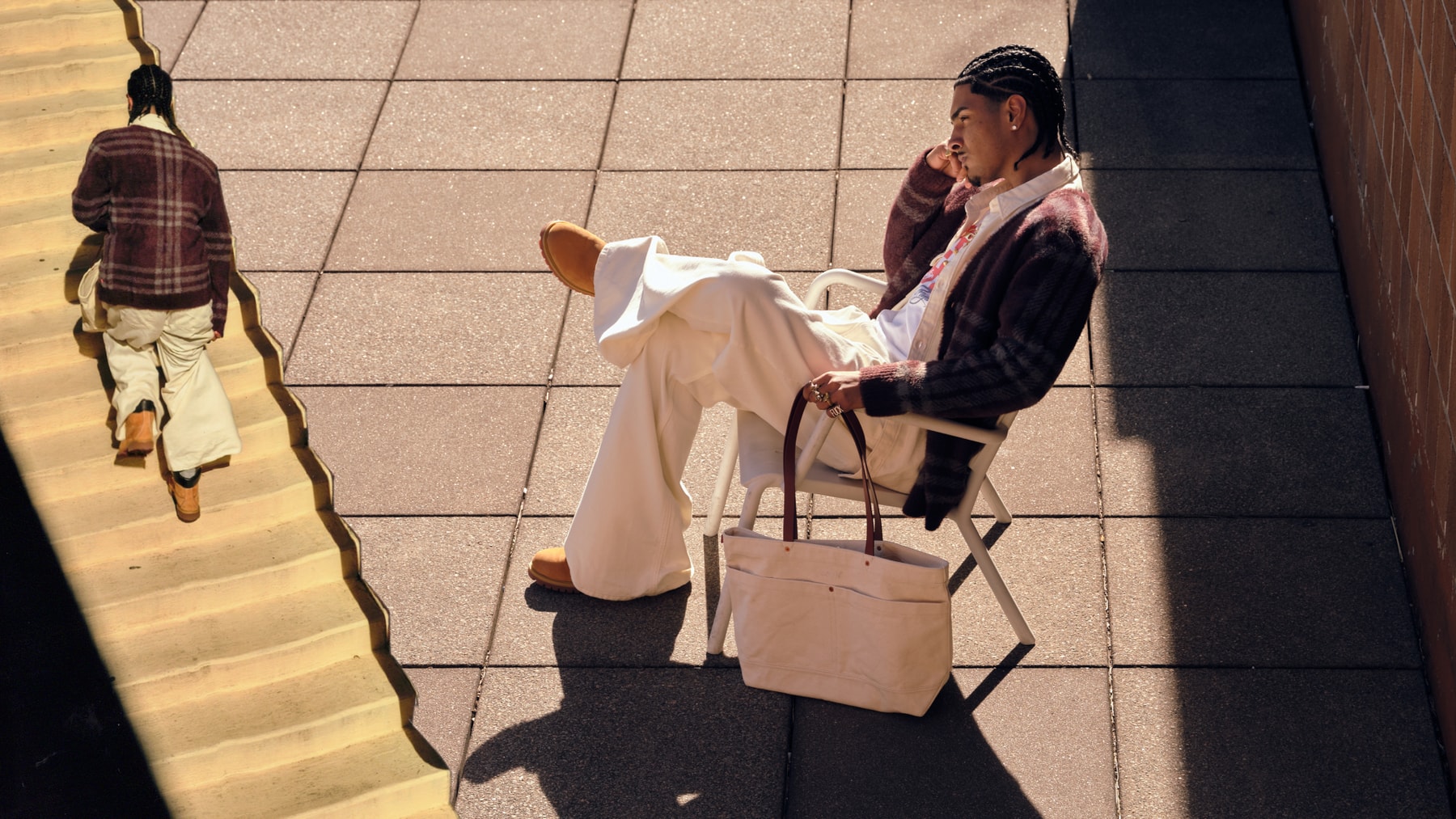 Content Creator Valentino Day in the Life with Levi's in NYC Styling Day to Night