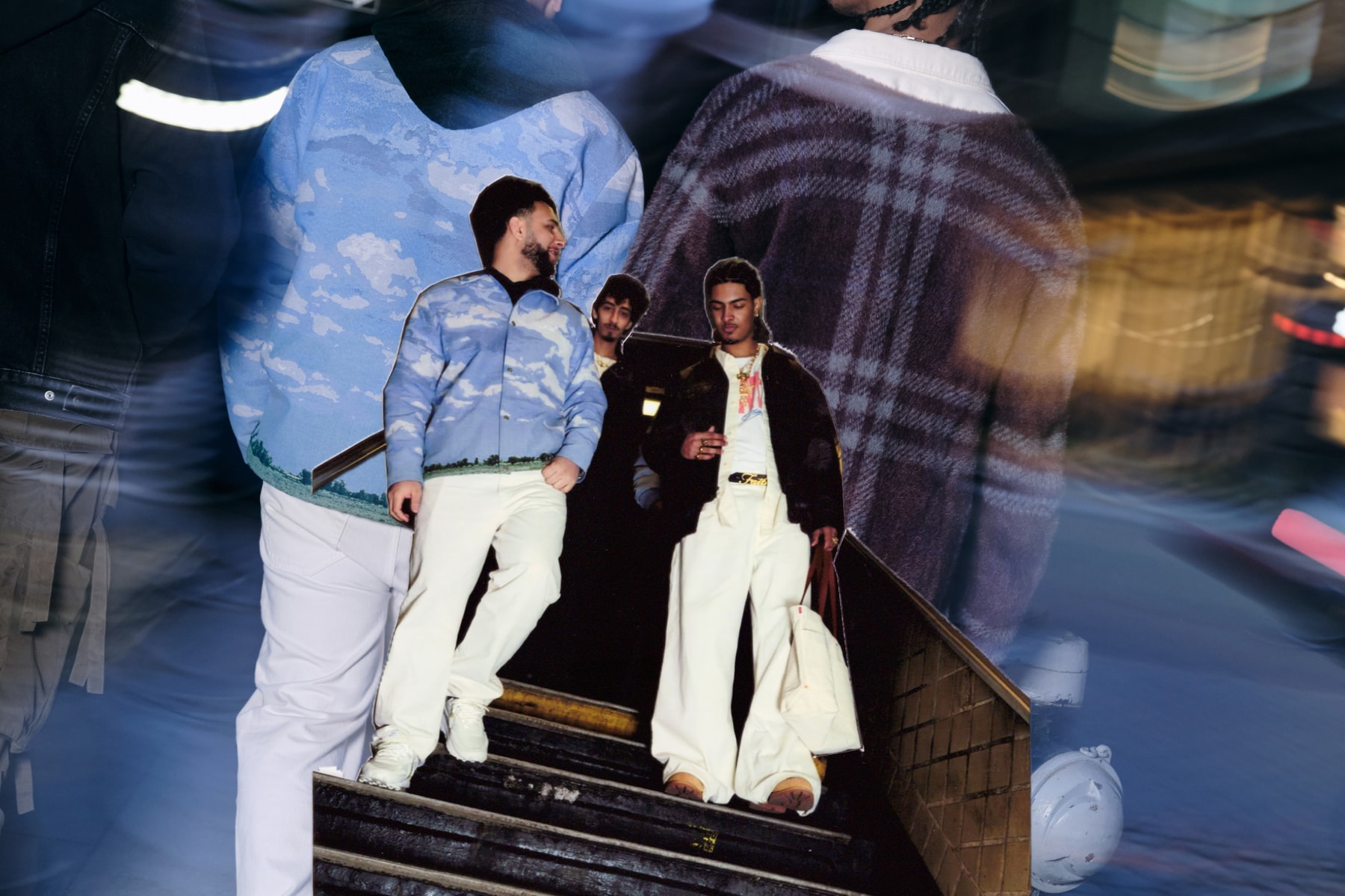 Content Creator Valentino Day in the Life with Levi's in NYC Styling Day to Night