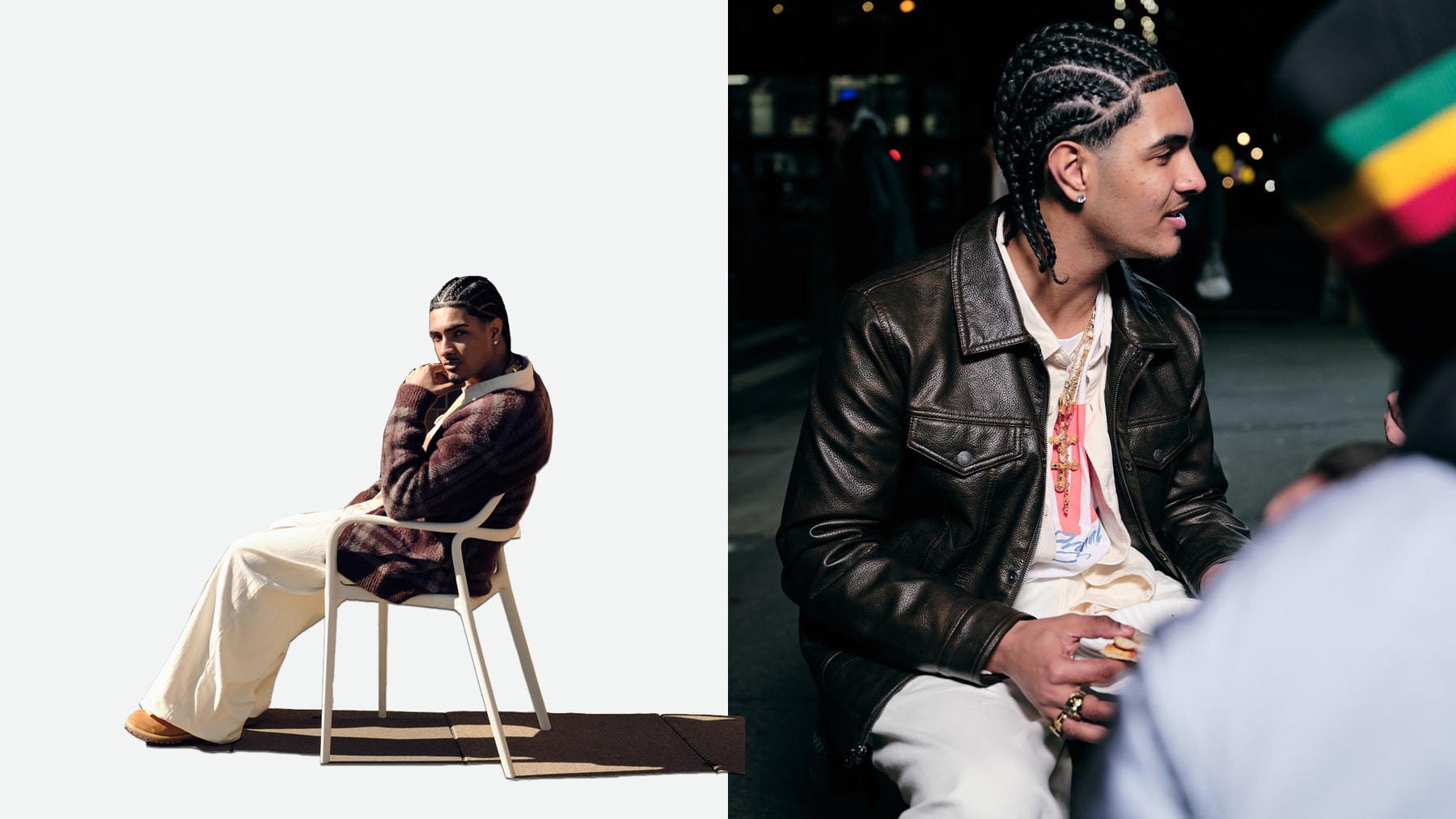 Content Creator Valentino Day in the Life with Levi's in NYC Styling Day to Night