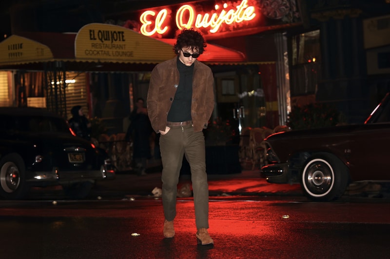 New Photos Timothée Chalamet Bob Dylan biopic filming