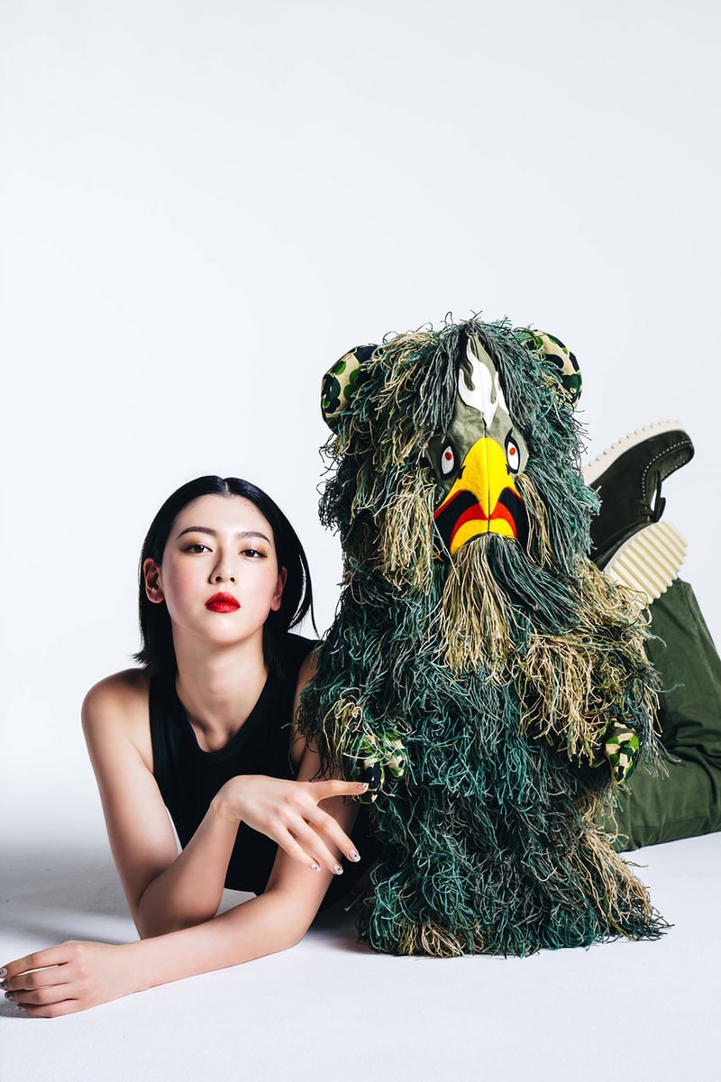 BAPE x READYMADE Reveal Fourth Collaborative Collection in Full a bathing ape collab fashion capsule drop link release price Yuta Hosokawa's label abc camo camouflage print zip up hoodie bearbrick ghillie suit 1000 100 baby milo plush toy medicom