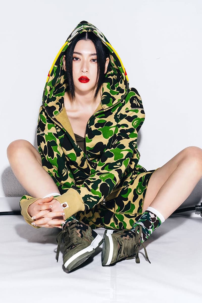 BAPE x READYMADE Reveal Fourth Collaborative Collection in Full a bathing ape collab fashion capsule drop link release price  Yuta Hosokawa's label abc camo camouflage print zip up hoodie bearbrick ghillie suit 1000 100 baby milo plush toy medicom