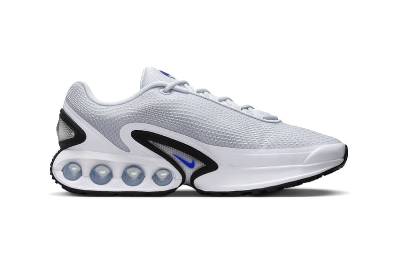 Official Look at the Nike Air Max Dn "Pure Platinum" DV3337-005 Pure Platinum/White-Black-Hyper Royal nike air max day