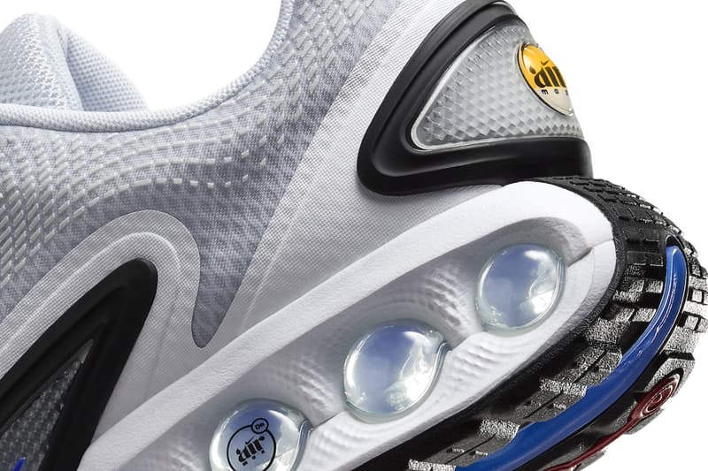 Official Look at the Nike Air Max Dn "Pure Platinum" DV3337-005 Pure Platinum/White-Black-Hyper Royal nike air max day