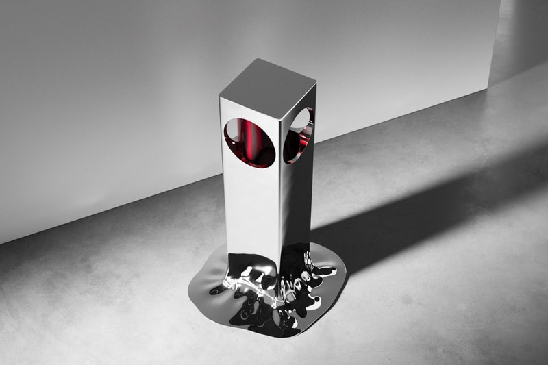 taras yoom global warming home fans furniture environment awareness art sculpture project thermometer obelisk details