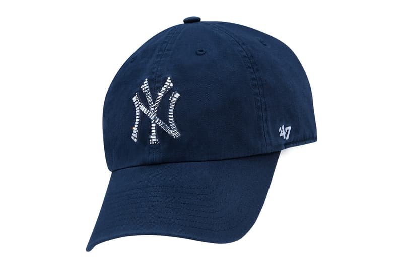 47 brand swarovski crystals new york yankees strapback dad hat kendall jenner official release date info photos price store list buying guide