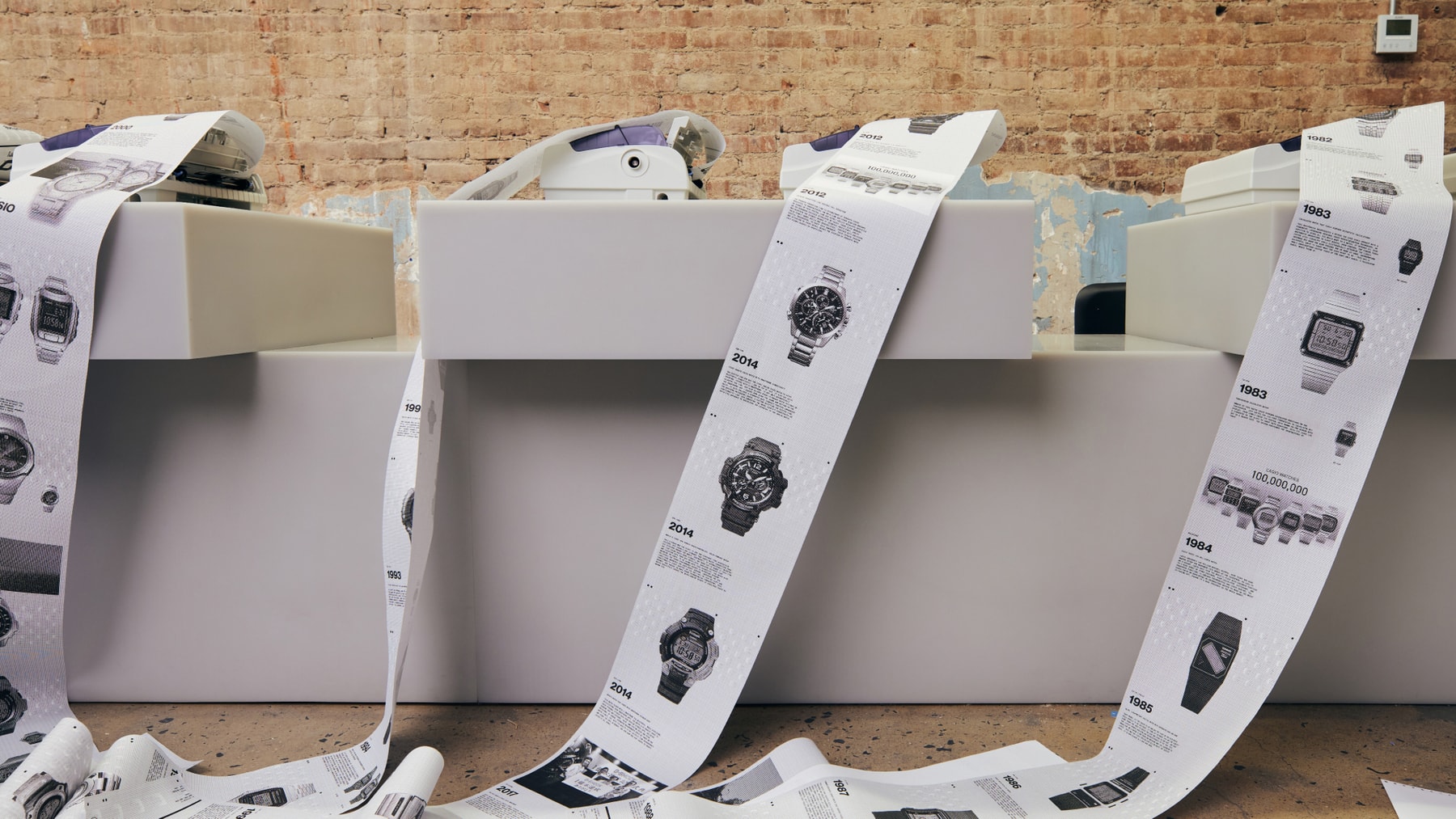 CASIO 50th Anniversary Gallery Event at 41 Division exhibition casiotron g-shock nyc new york city