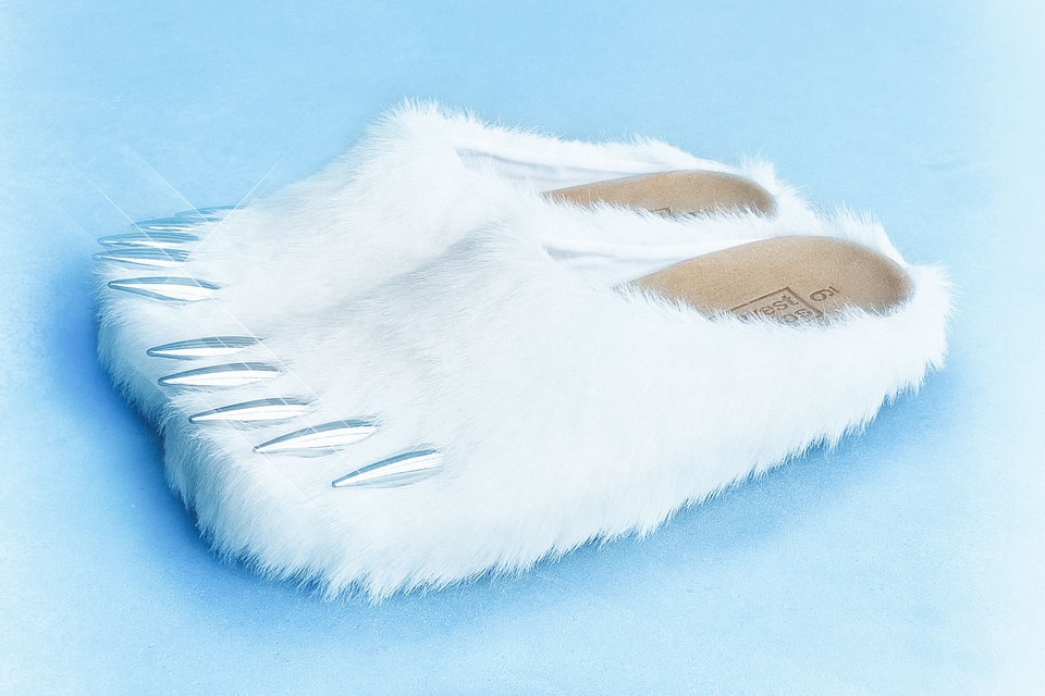 White bear claw mules Bravest Studios White Bear Claw Mule - Premium Streetwear  main image 3