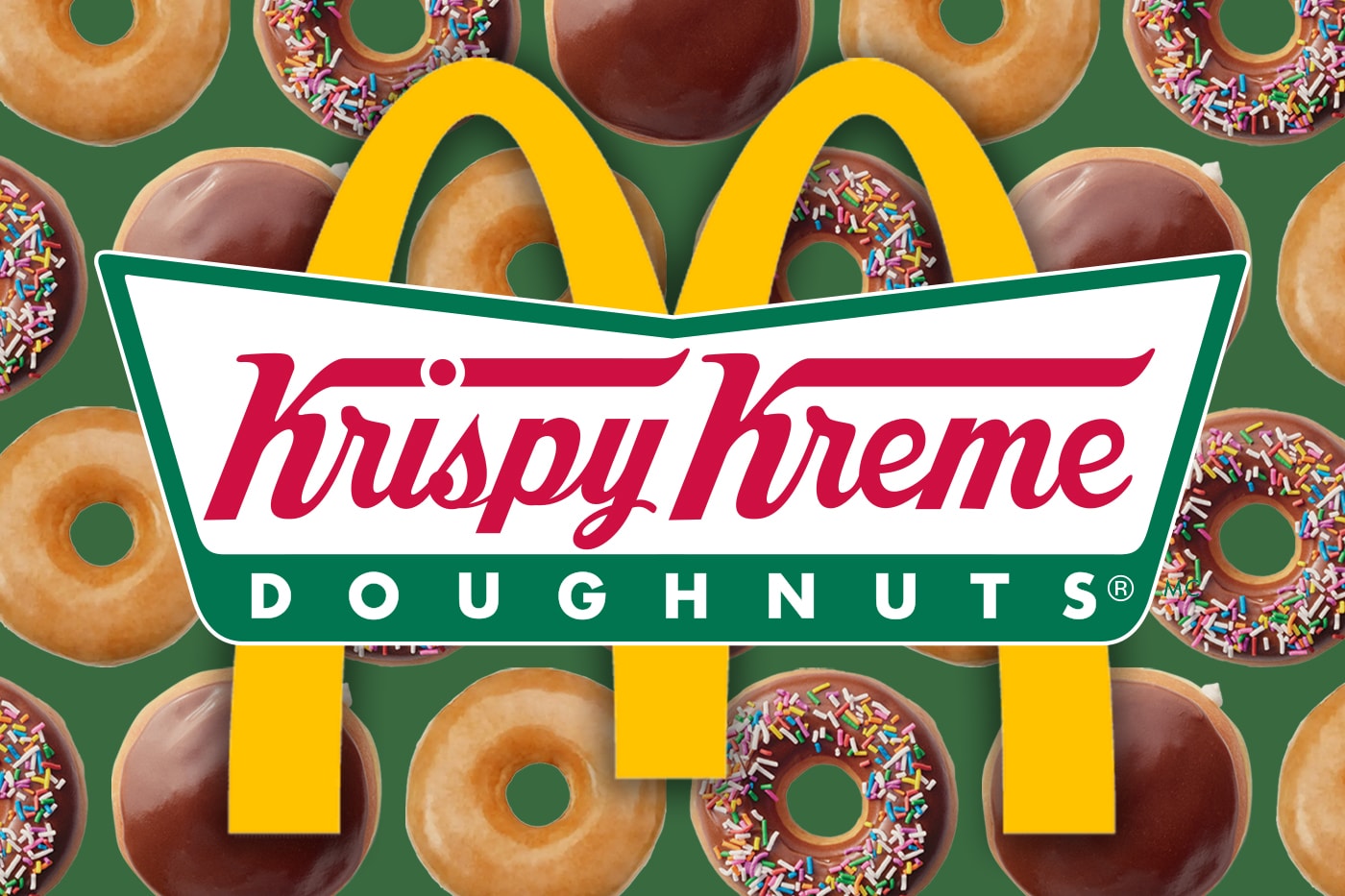 McDonald's To Sell Krispy Kreme Doughnuts Nationwide by the End of 2026 partnerships treats sweets original glazed doughnut chocalte iced sprinkles doughnut chocolate iced kreme filled doughnu